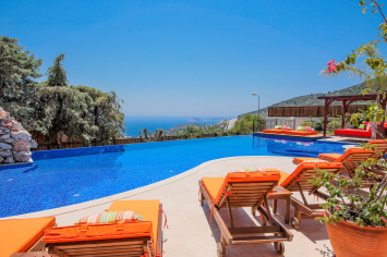 The Cactus House, luxury private villa for rent in Kalkan