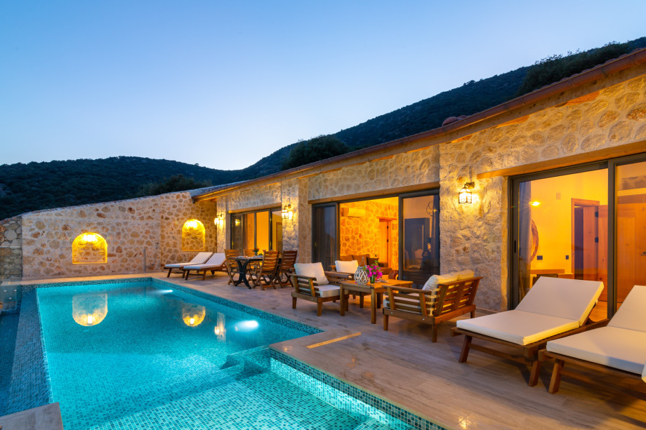 A luxury 2-bedroom villa in Kalkan