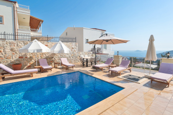 4 bedroom villa for holiday rental in central Kalkan