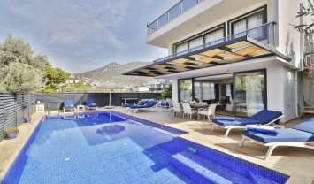 A 4 bedroom villa with pool for holiday rental in Kalkan, Turkey